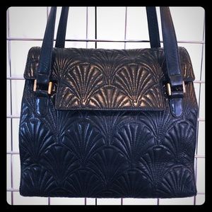 Bally Quilted Leather Shoulder Bag